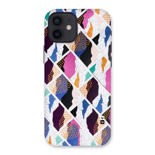 Abstract Polka Back Case for iPhone 12