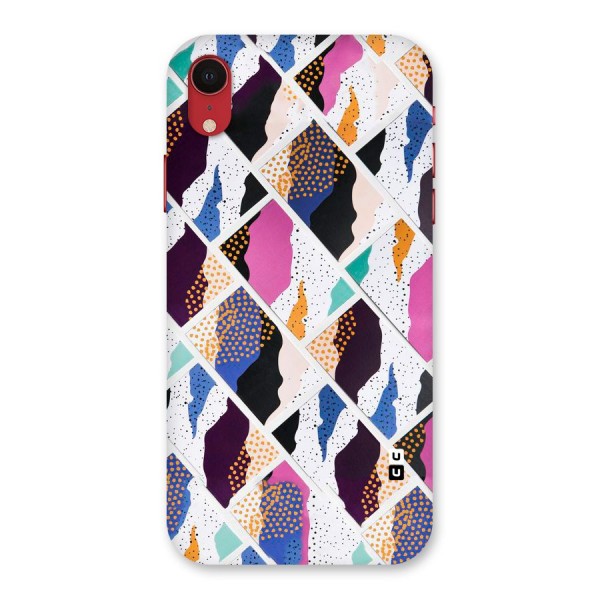 Abstract Polka Back Case for iPhone XR