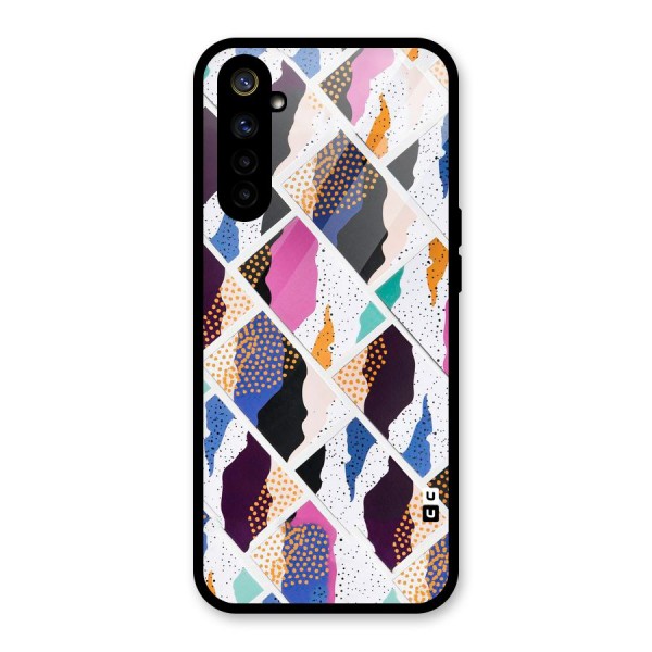 Abstract Polka Glass Back Case for Realme 6i