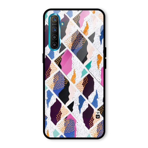 Abstract Polka Glass Back Case for Realme XT