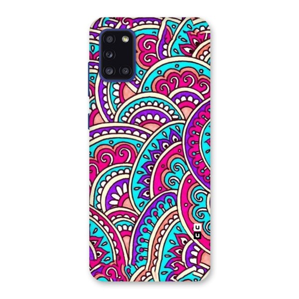 Abstract Rangoli Design Back Case for Galaxy A31