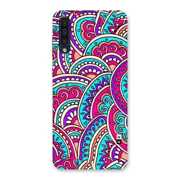 Abstract Rangoli Design Back Case for Galaxy A50