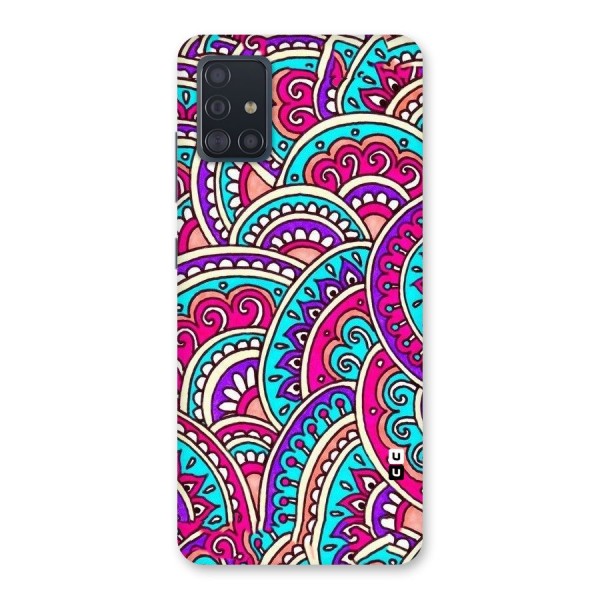 Abstract Rangoli Design Back Case for Galaxy A51