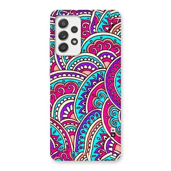 Abstract Rangoli Design Back Case for Galaxy A52