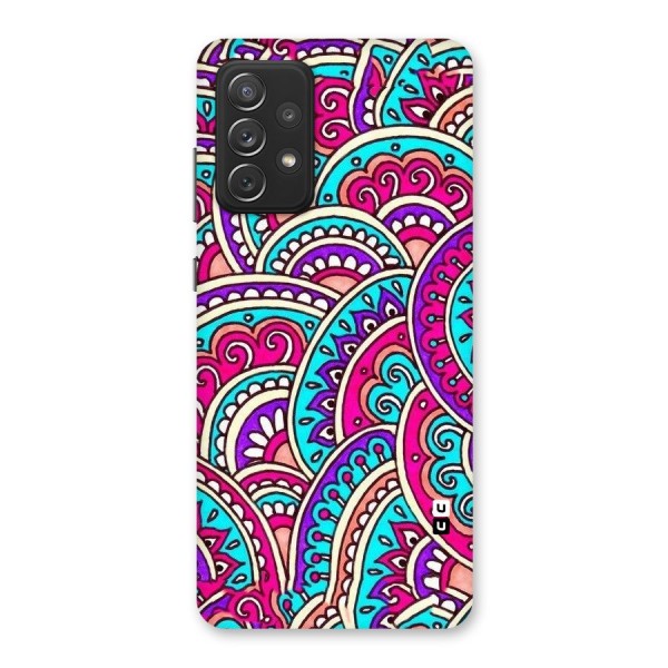 Abstract Rangoli Design Back Case for Galaxy A72