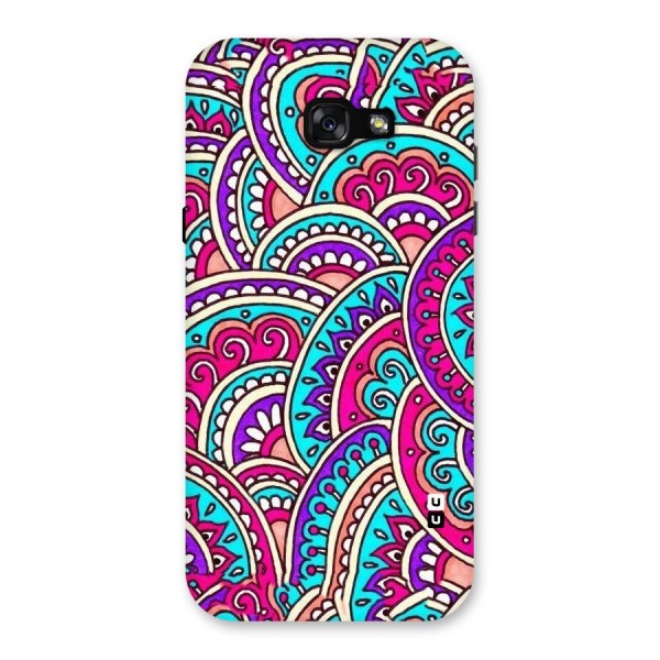 Abstract Rangoli Design Back Case for Galaxy A7 (2017)