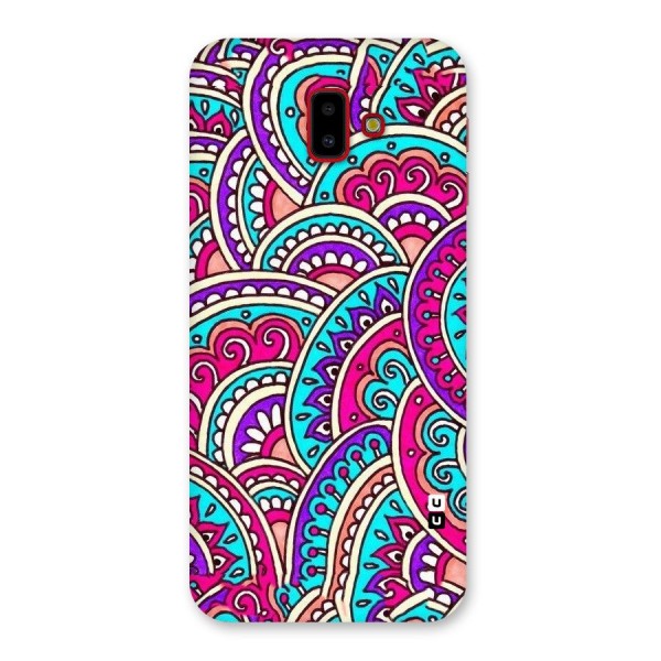 Abstract Rangoli Design Back Case for Galaxy J6 Plus