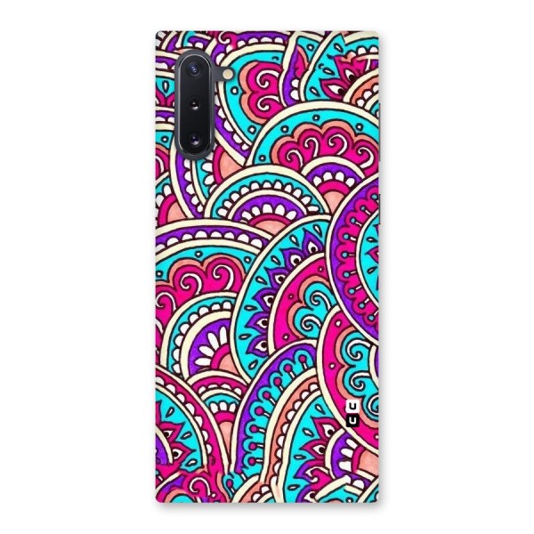 Abstract Rangoli Design Back Case for Galaxy Note 10