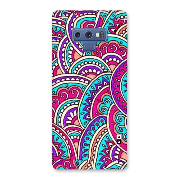 Abstract Rangoli Design Back Case for Galaxy Note 9