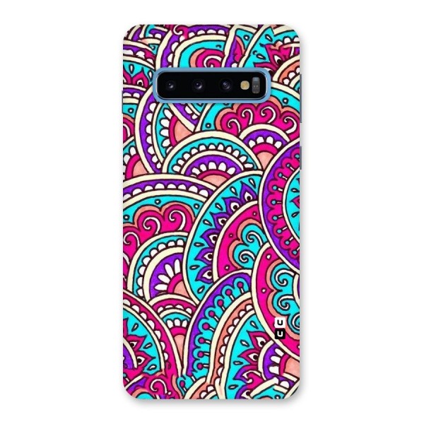 Abstract Rangoli Design Back Case for Galaxy S10