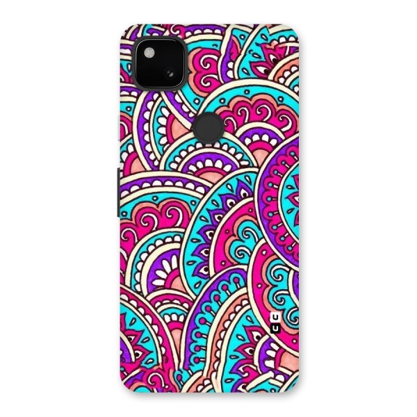 Abstract Rangoli Design Back Case for Google Pixel 4a