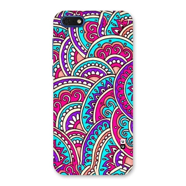 Abstract Rangoli Design Back Case for Honor 7s