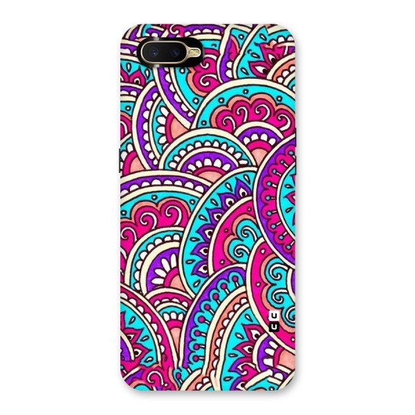 Abstract Rangoli Design Back Case for Oppo K1