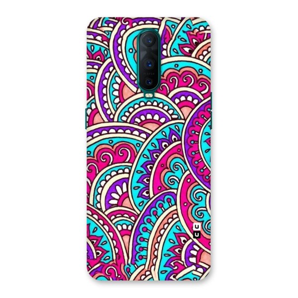 Abstract Rangoli Design Back Case for Oppo R17 Pro