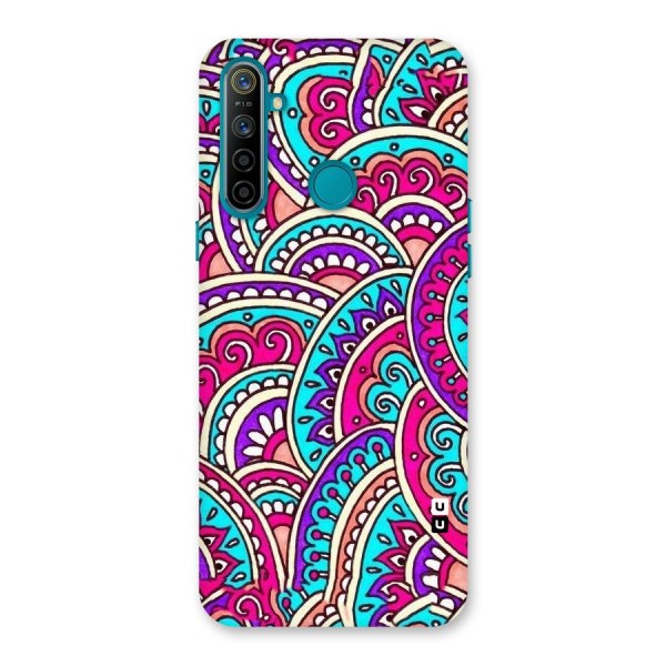 Abstract Rangoli Design Back Case for Realme 5i