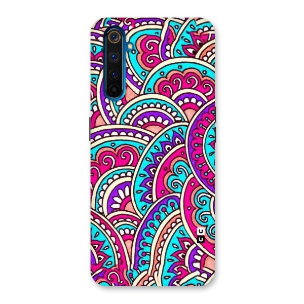 Abstract Rangoli Design Back Case for Realme 6 Pro