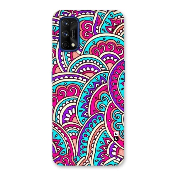 Abstract Rangoli Design Back Case for Realme 7 Pro