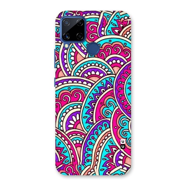 Abstract Rangoli Design Back Case for Realme C12