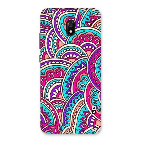 Abstract Rangoli Design Back Case for Redmi 8A