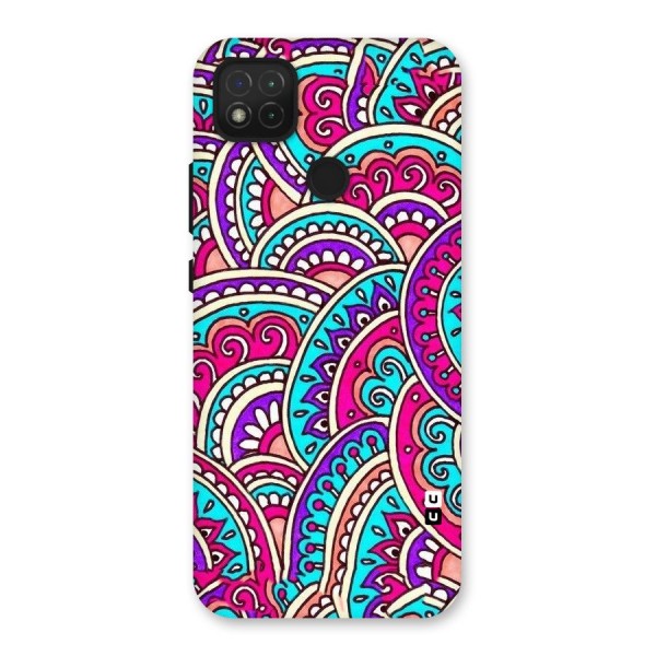 Abstract Rangoli Design Back Case for Redmi 9C