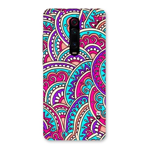 Abstract Rangoli Design Back Case for Redmi K20 Pro