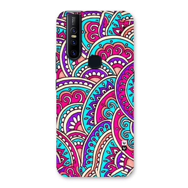 Abstract Rangoli Design Back Case for Vivo V15