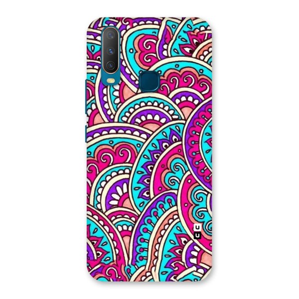 Abstract Rangoli Design Back Case for Vivo Y15