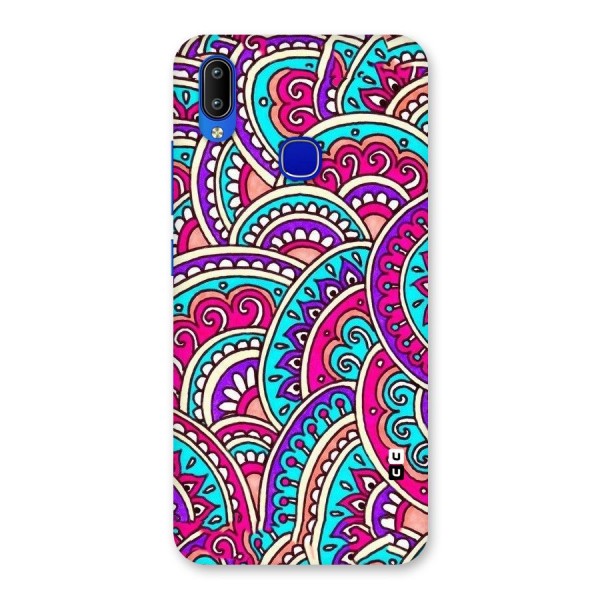 Abstract Rangoli Design Back Case for Vivo Y91