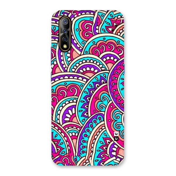 Abstract Rangoli Design Back Case for Vivo Z1x