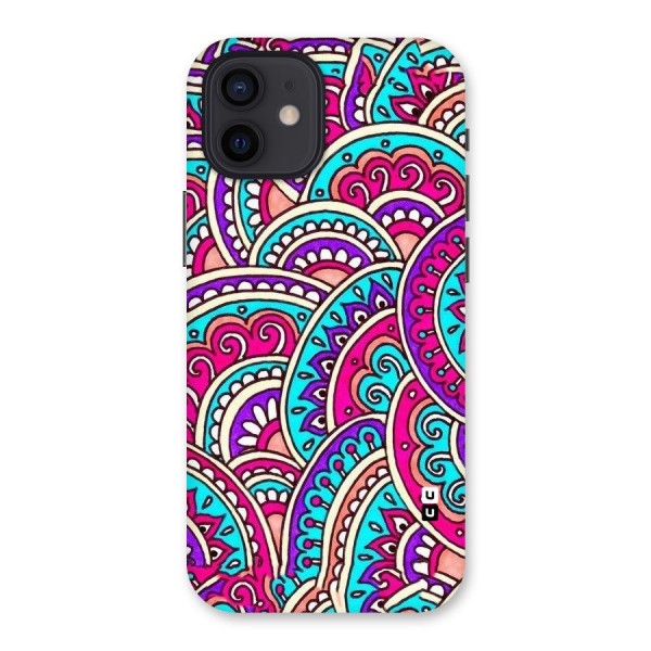 Abstract Rangoli Design Back Case for iPhone 12