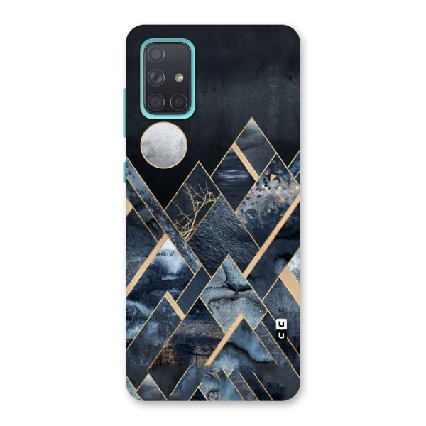 Abstract Scenic Design Back Case for Galaxy A71