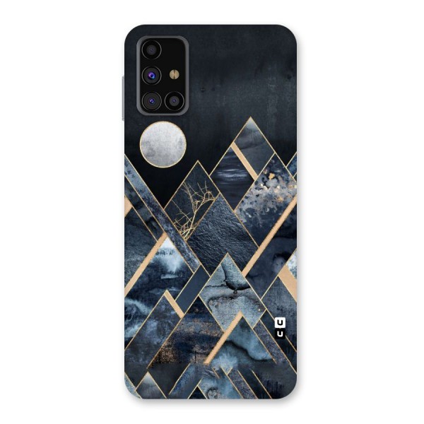 Abstract Scenic Design Back Case for Galaxy M31s