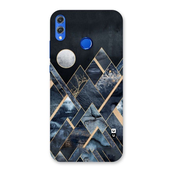 Abstract Scenic Design Back Case for Honor 8X