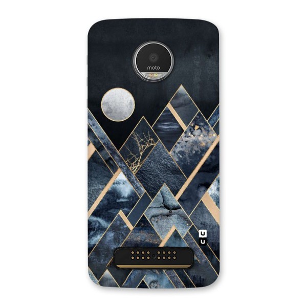 Abstract Scenic Design Back Case for Moto Z Play