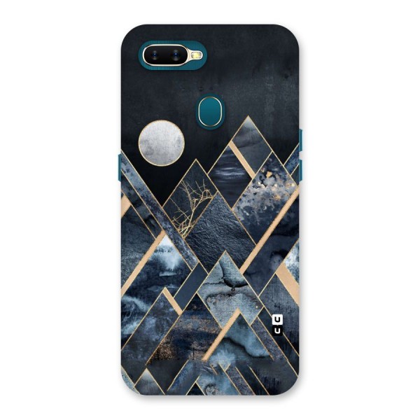 Abstract Scenic Design Back Case for Oppo A7