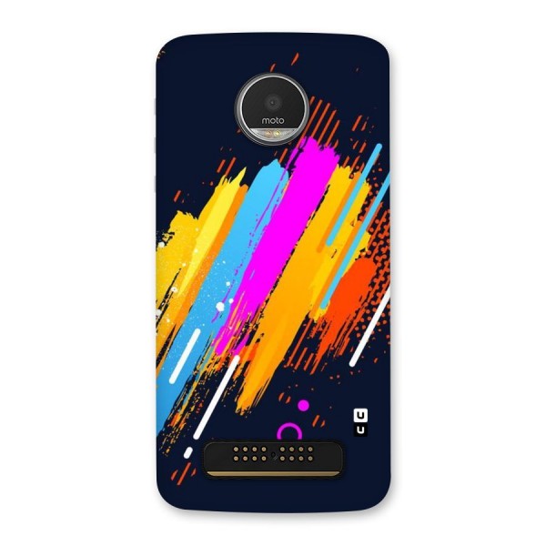 Abstract Shades Back Case for Moto Z Play