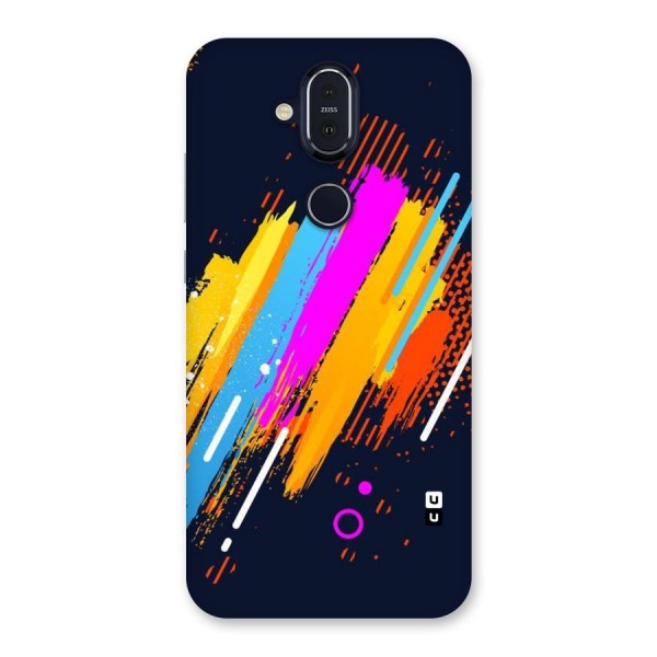 Abstract Shades Back Case for Nokia 8.1