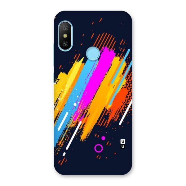 Abstract Shades Back Case for Redmi 6 Pro