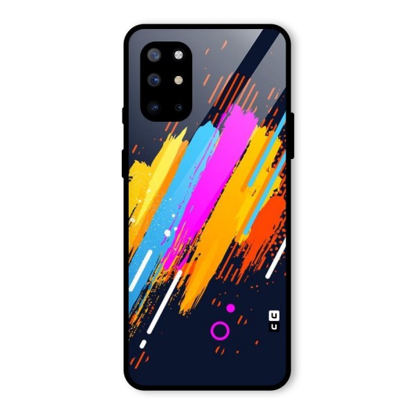 Abstract Shades Glass Back Case for OnePlus 8T