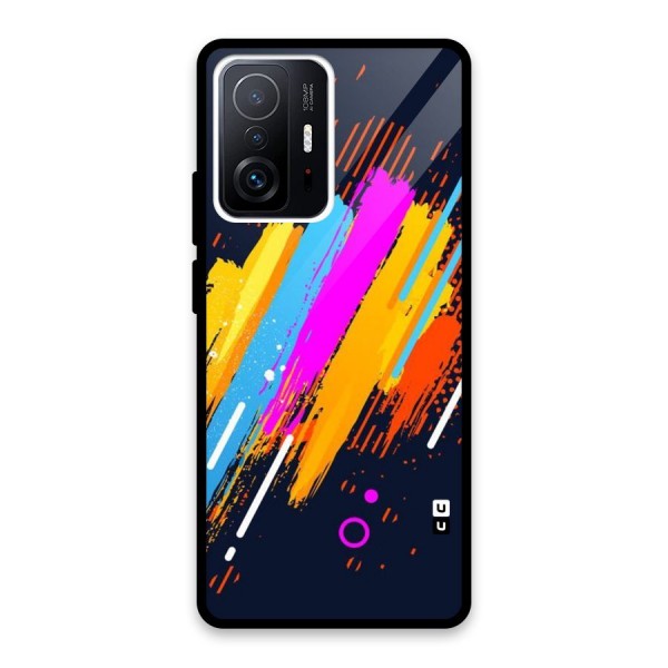 Abstract Shades Glass Back Case for Xiaomi 11T Pro