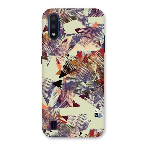 Abstract Sketch Back Case for Galaxy M01