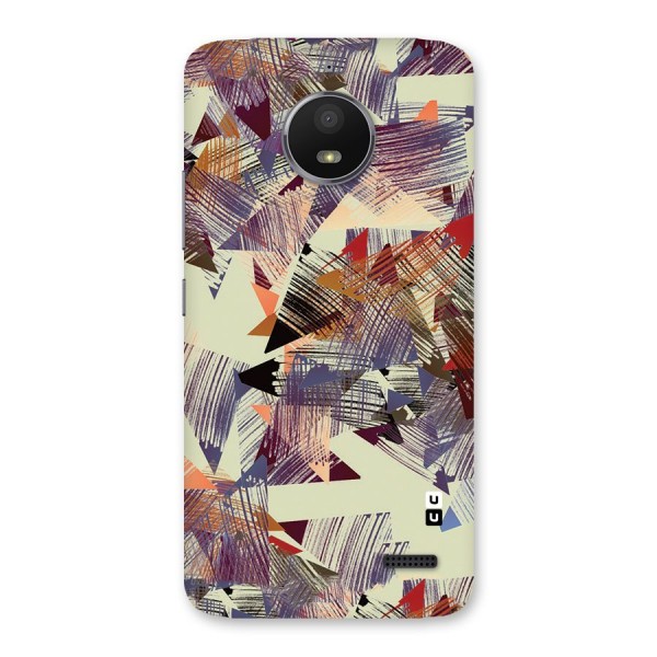 Abstract Sketch Back Case for Moto E4