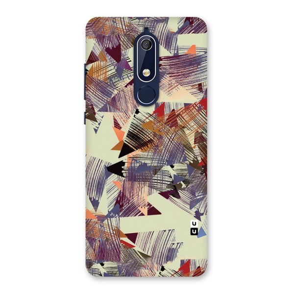 Abstract Sketch Back Case for Nokia 5.1