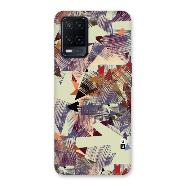 Abstract Sketch Back Case for Oppo A54