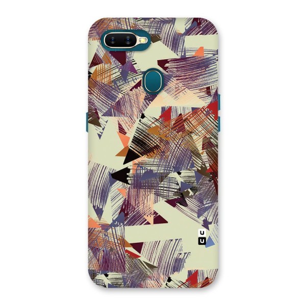 Abstract Sketch Back Case for Oppo A7