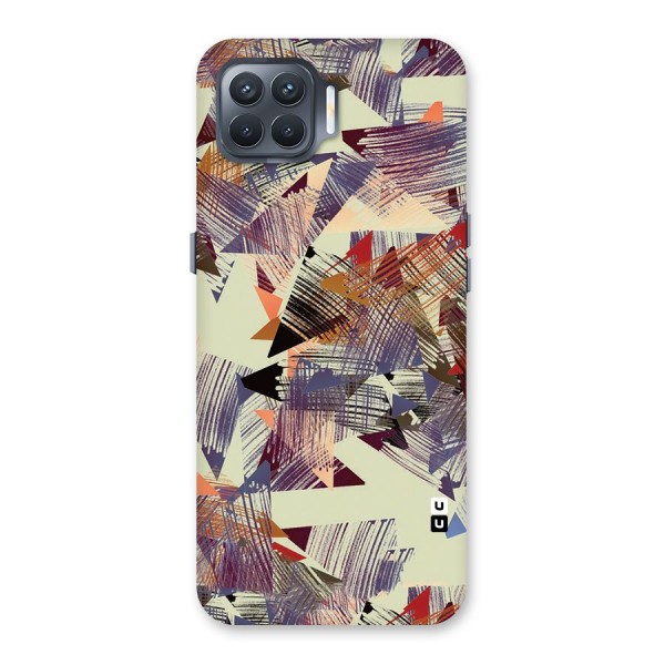 Abstract Sketch Back Case for Oppo F17 Pro