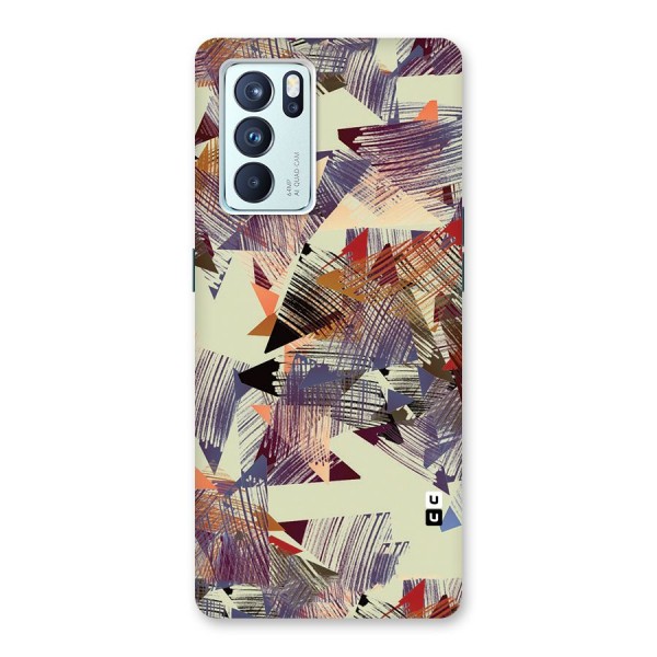 Abstract Sketch Back Case for Oppo Reno6 Pro 5G