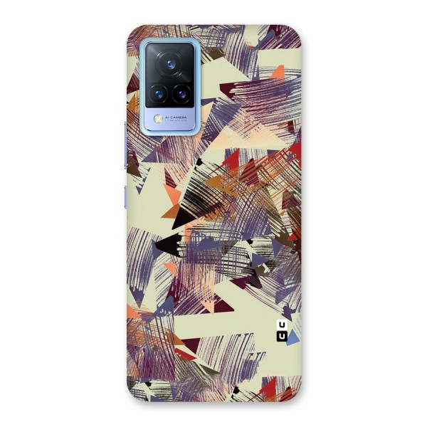 Abstract Sketch Back Case for Vivo V21 5G