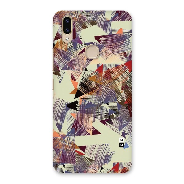 Abstract Sketch Back Case for Vivo V9