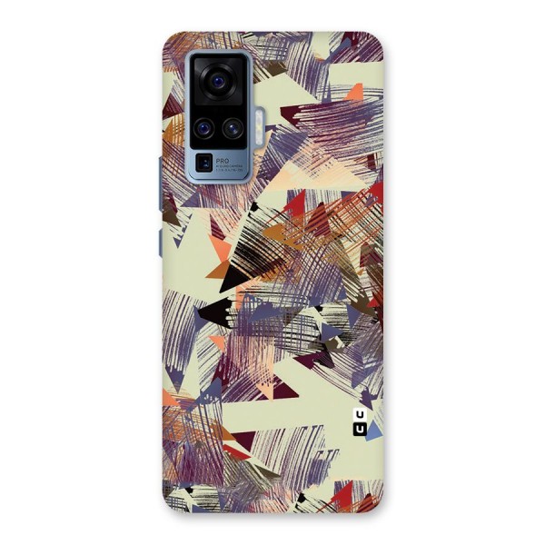 Abstract Sketch Back Case for Vivo X50 Pro